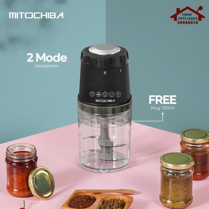 Ks Mitochiba Food Magic Chopper Blender Serbaguna Multi Blend Mito Ch 200 / Ch-200 / Ch200
