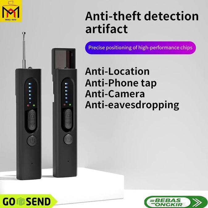 Detektor Alat Penyadap Kamera Tersembunyi GPS UHF/VHF Transmitter Promo