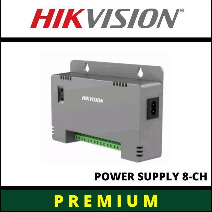 Promo POWER SUPPLY CCTV HIKVISION 8 CHANNEL Diskon