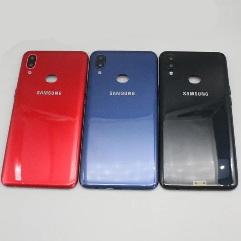 Nice- Backdoor Samsung A10S A107F +  Kaca Kamera Tutup Belakang Backcover ( Ram: 3 Rom: 32)