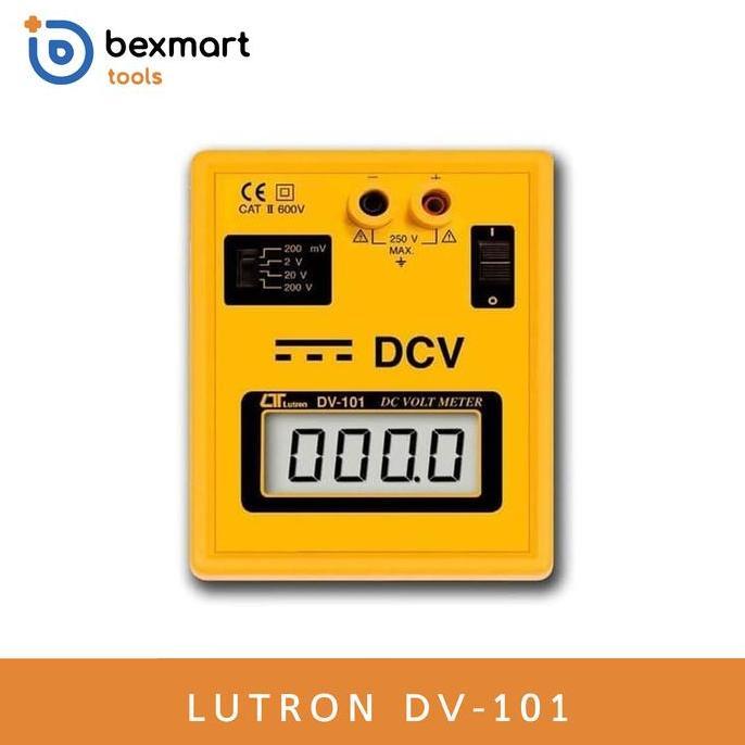 Promo LUTRON DV-101 DC Volt Meter/DV101/DV 101 Diskon