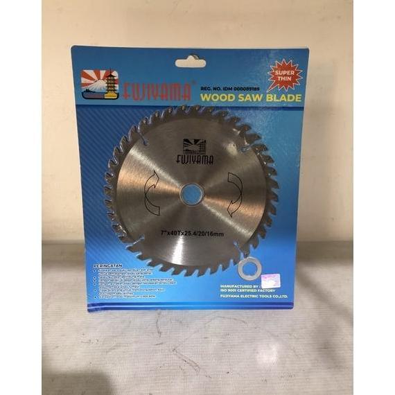 Good- mata gergaji kayu 7 inch / mata gergaji kayu 7x40t fujiyama / mata circular saw kayu tct 7 inc