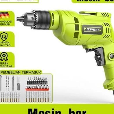 Zper Mesin Bor 350W Listrik Bolak Bali Hand Electric Drill Berlaku Untuk 210Mm Mata Bor Zp044 Pompa 