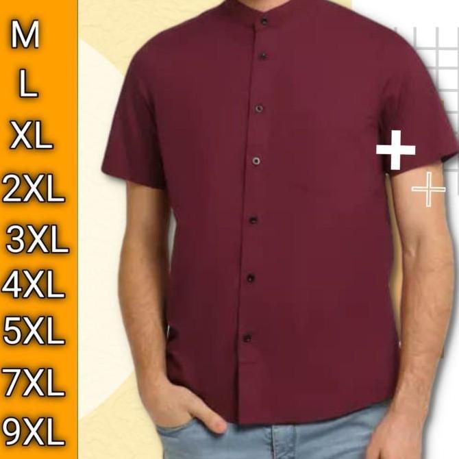 Good- Kemeja Polo Jumbo Pique Lacos Kerah Ciangi Shanghai BIG SIZE