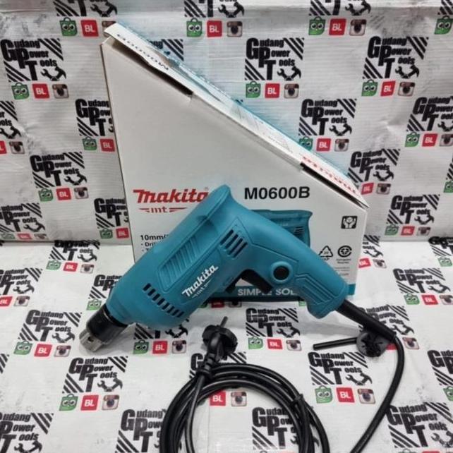 Mesin Bor Besi Kayu Tangan 10Mm Mesin Bor Tangan Listrik Maktec Mt 60