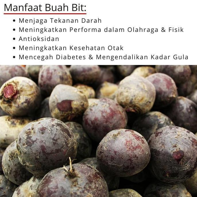 Fruxi- Buah Bit / Beet / Beet Root / Beetroot Merah Fresh 1 Kg