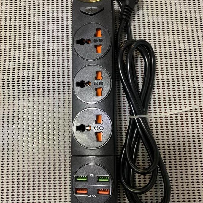 Yxrj- Stop Kontak Port Usb Charger Colokan Listrik Power Socket B-T08