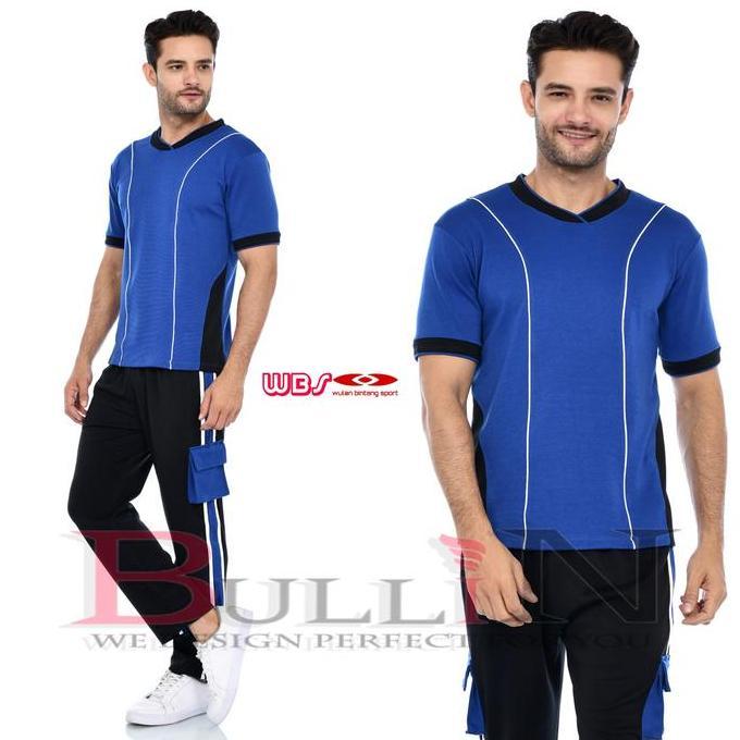 BULLIN Setelan Olahraga Davian Pria / Setelan Jogging Cowok Terlaris