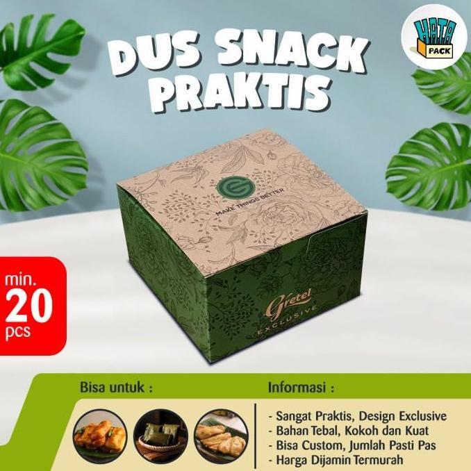Good- Dus Snack Gretel Exclusive Brown / Snack Box Gretel Exclusive 12 x14