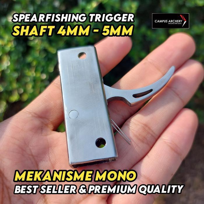 Trigger Speargun Sungai Untuk Shaft 4Mm Dan 5Mm Pelatuk Panah Ikan Original Dan Terpercaya