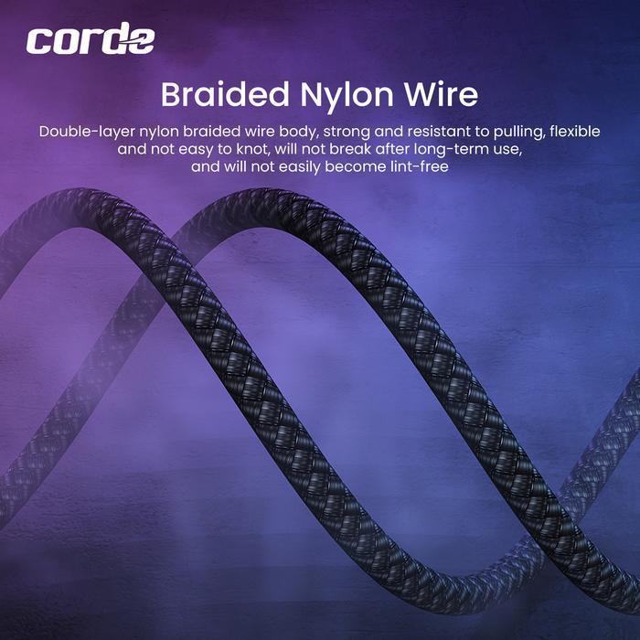 Corde Type C Audio Splitter & 60W Charger: Dual Type C Splitter Csa103 Original Dan Terpercaya