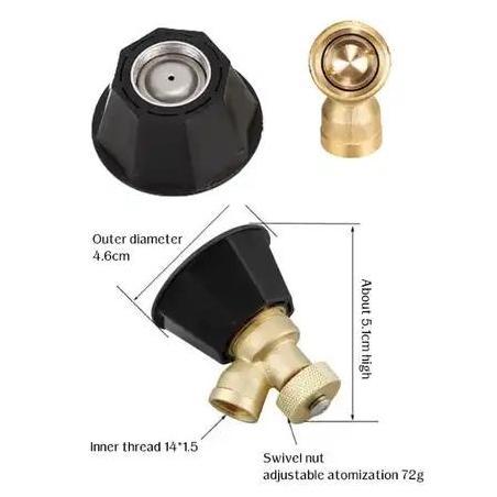 Ytta- Nozzle Spuyer Kabut Adjustable Kuningan Nozzle Sprayer Elektrik