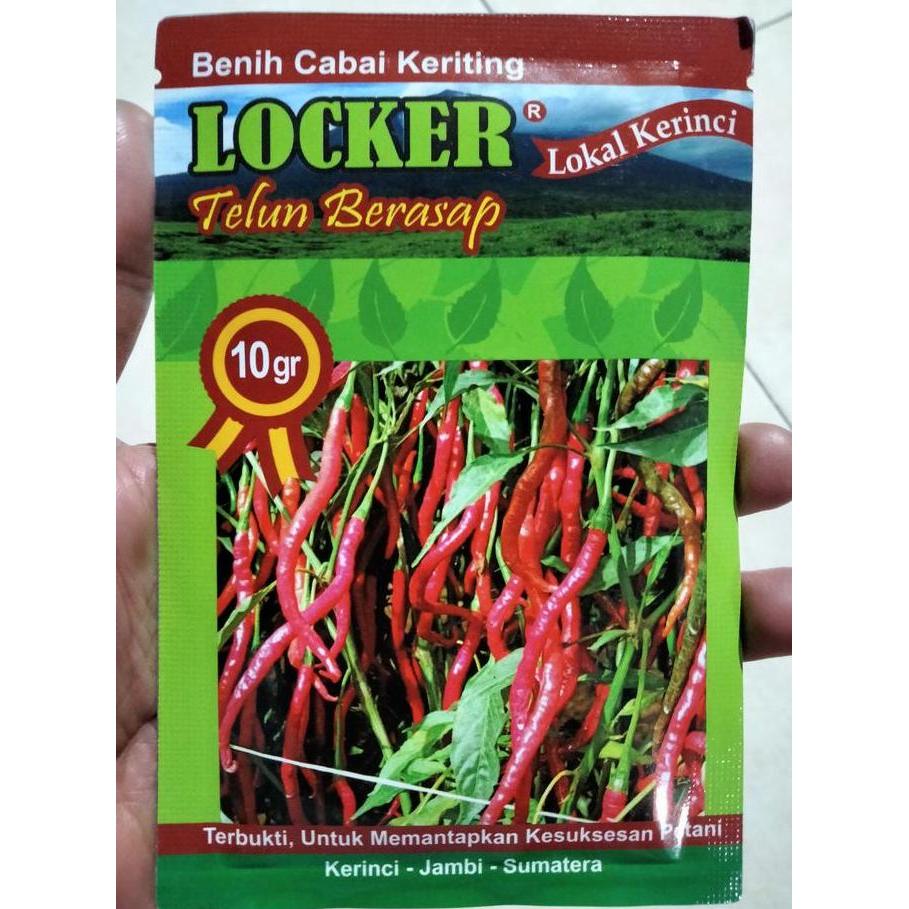 Grdn- Benih Cabe Merah Keriting Locker 10 Gram - Cmk Locker - Bibit Cabe Cabai Locker Loker