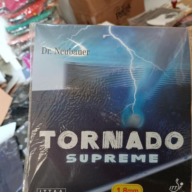 TERBARU - KARET TENIS MEJA BINTIK DR NEUBAUER TORNADO SUPREME ORIGINAL