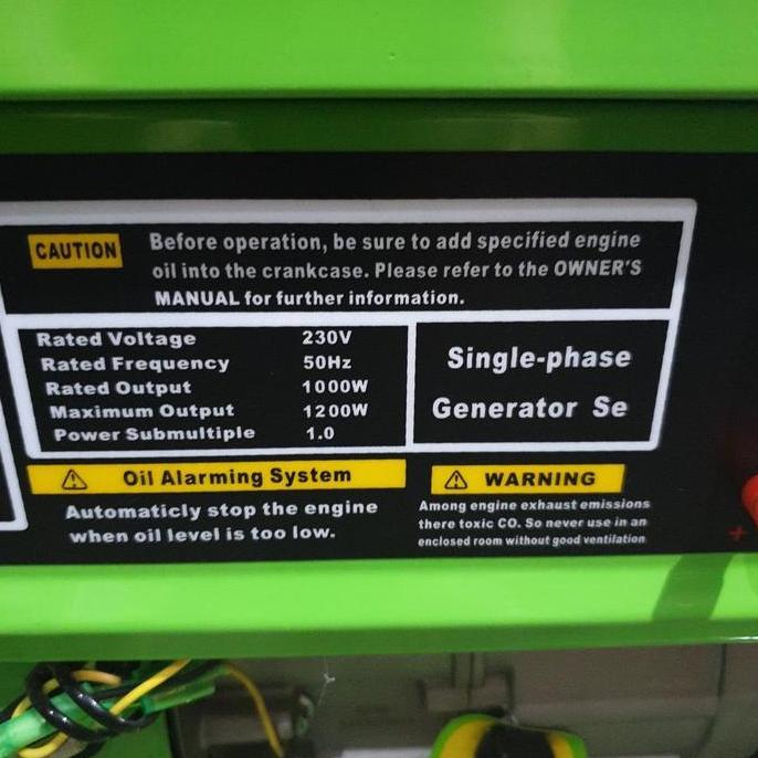 Terjangkau Generator Ryu Rg 1500