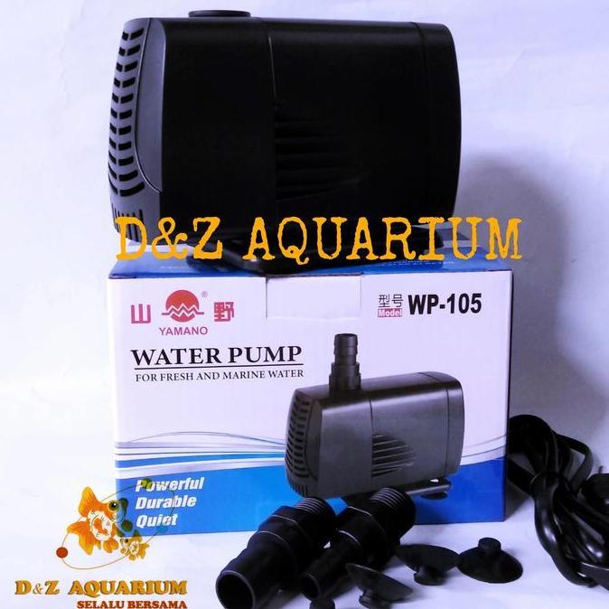 Pompa Air Aquarium Yamano WP-105 Pompa Celup Bisa Naik 3 Meter TERBAIK