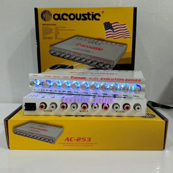 Volk- Preamp Parametrik Acoustic Ac-253 Ada 11Band