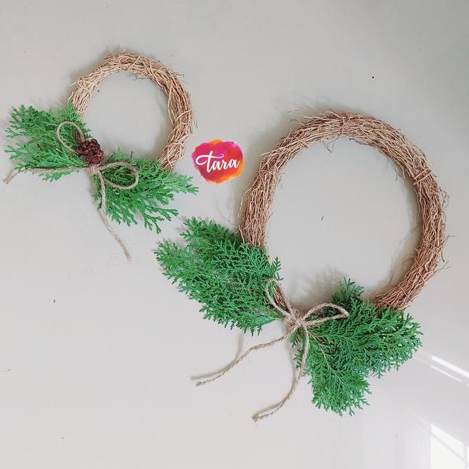 TERBARU Ring Wreath Akar Wangi Natural Wangi/Lingkaran Akar Wangi/ Krans Akar wangi