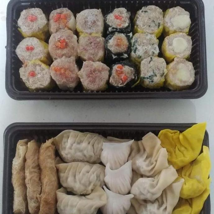 Dimsum frozen Paket komplit plus chili oil
