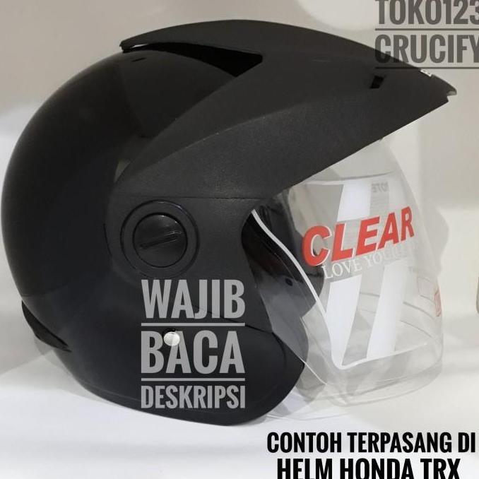 Good- Kaca Helm Honda Half face