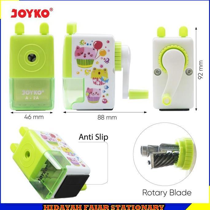Zxyg- Serutan Pensil / Rautan Putar Joyko