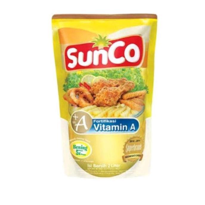 Minyak goreng Sunco 2 liter 1 dus murah