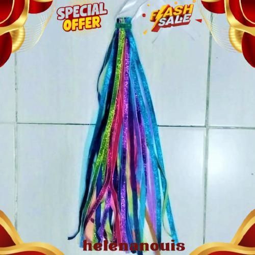 Tassel Rumbai Tamborin Gereja Pita Bludru Alat Tari Gratis ongkir