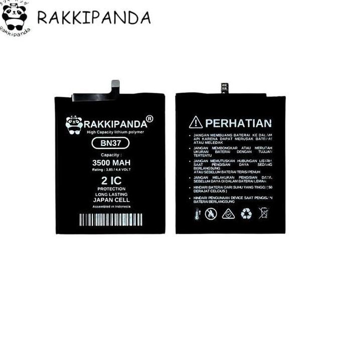 TERMURAH - Rakkipanda Baterai Compatible Redmi 6 / Redmi 6A Kode Baterai BN37 / BN 37 / BN-37