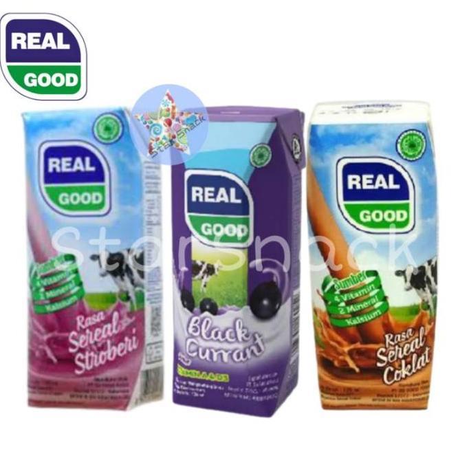 Expert- [] Real Good KOTAK 1 DUS isi 40 x 125ml - susu uht murah