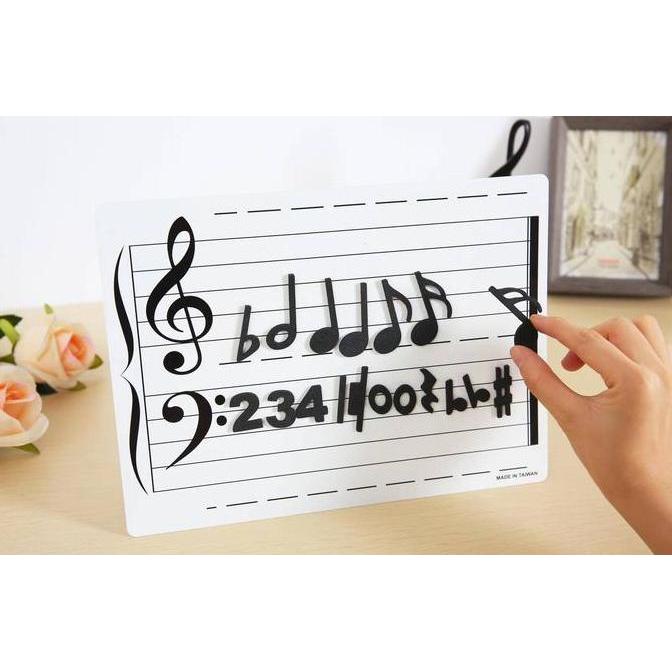 Expert- [jollyinfant.id] F 19 Papan tulis magnet musik & Magnet Musik