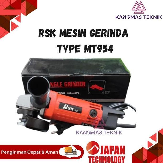 MESIN GERINDA gerinda RSK MT954-BONCHI MOD.954 gerinda maktec MAKTEC angle grinder gerinda tangan ma