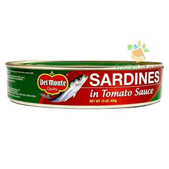 Sarden Delmonte / Delmonte Sarden Kaleng / Sarden Kaleng 425gr WAR