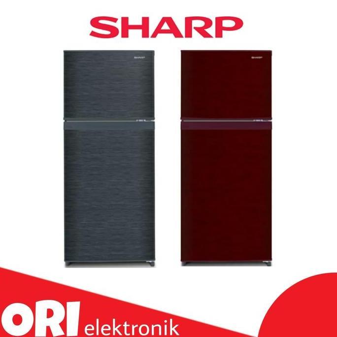 SHARP LEMARI ES PINTU 2 TYPE SJ-195MD SG/SR