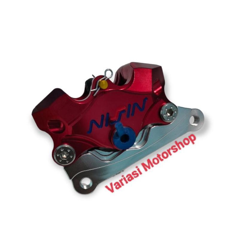 KALIPER 2 PISTON BELAKANG YAMAHA NMAX + BREKET NMAX + BAUT KALIPER NMAX BELAKANG