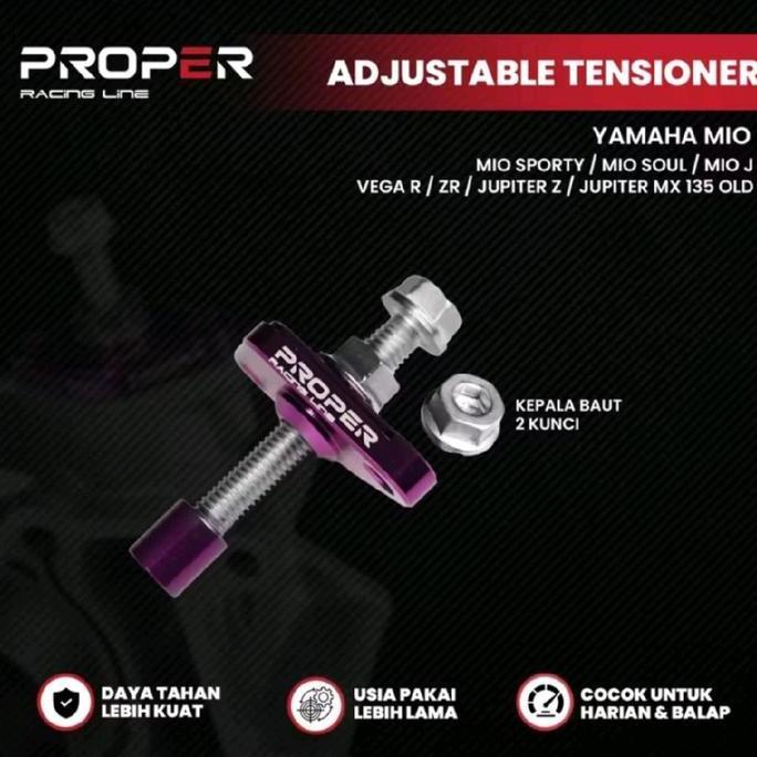 Adjustable Tensioner Mio Sporty Mio Soul Mio J Vega R Jupiter Zr Proper Racing Line Motorcycle