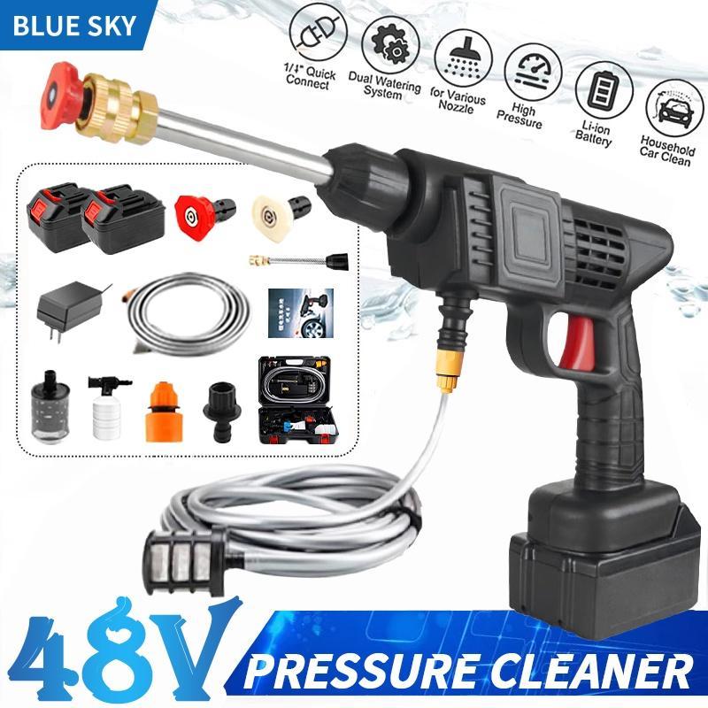 Alat Steam Cuci Motor Mobil Alat Semprot Alat Pencuci Motor Cordless Jet Cleaner Dengan Baterai 48Vo