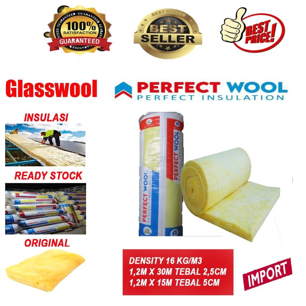 Glasswool Peredam Suara - Glasswool Peredam Panas - Glasswool Atap