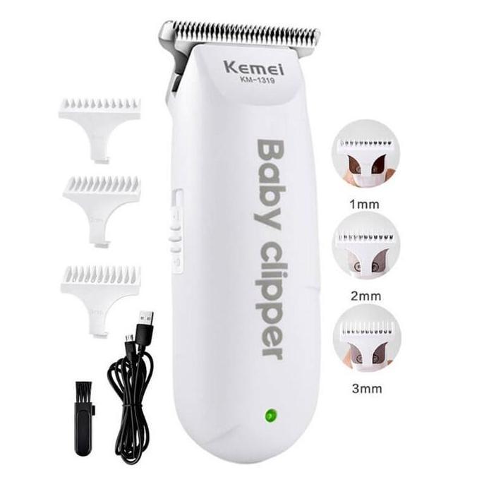 Littlehn- Kemei Km 1319 Baby Hair Shaver Baby Kemei Shaving Machine Km 1319