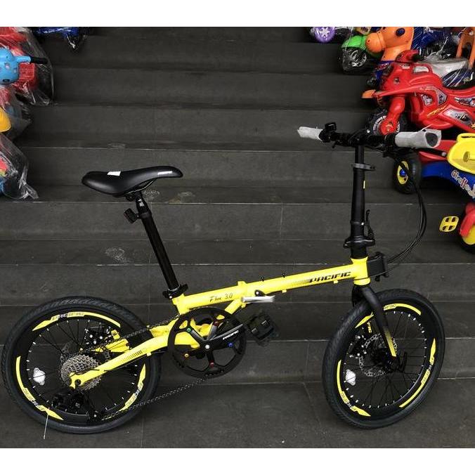 Terlaris Sepeda Lipat 20 Pacific Flux 3.0 8Sp New 2020 Discbrake