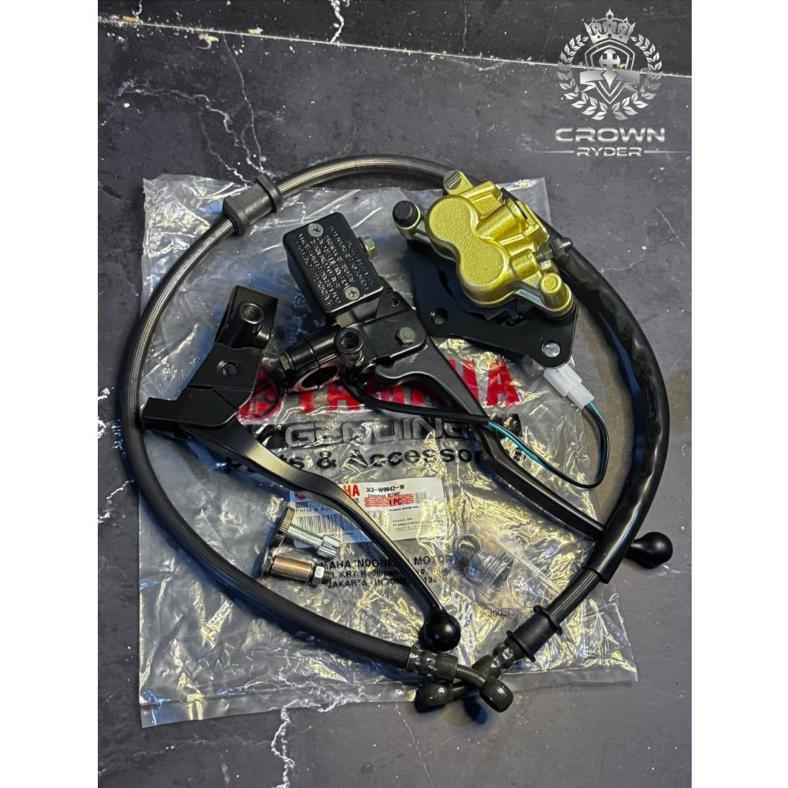 Master Atas Vixion New Old - Set Cakram Depan Kaliper Selang + Handel free baut