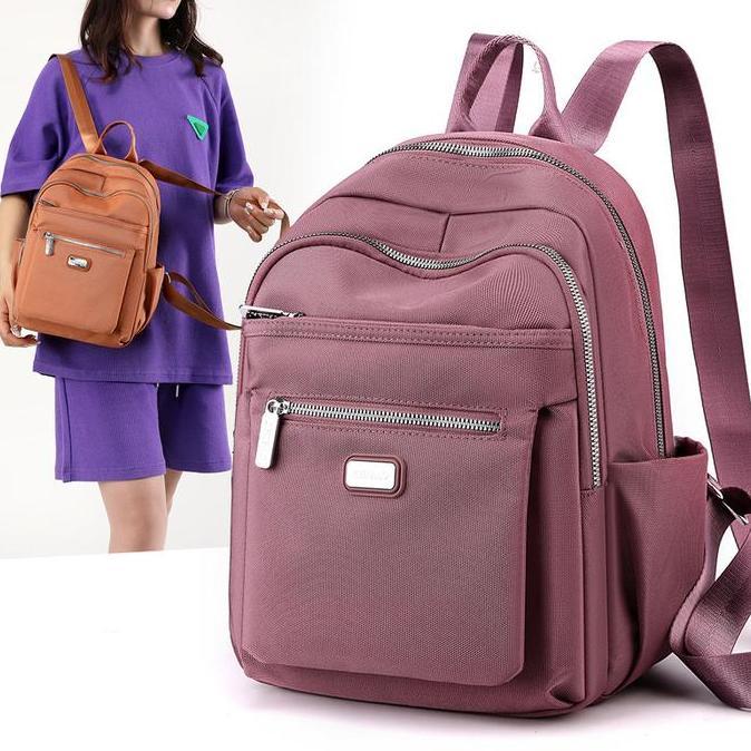 Chibao - Tas ransel CHIBAO 1875 tas ransel wanita Original nilon waterproof