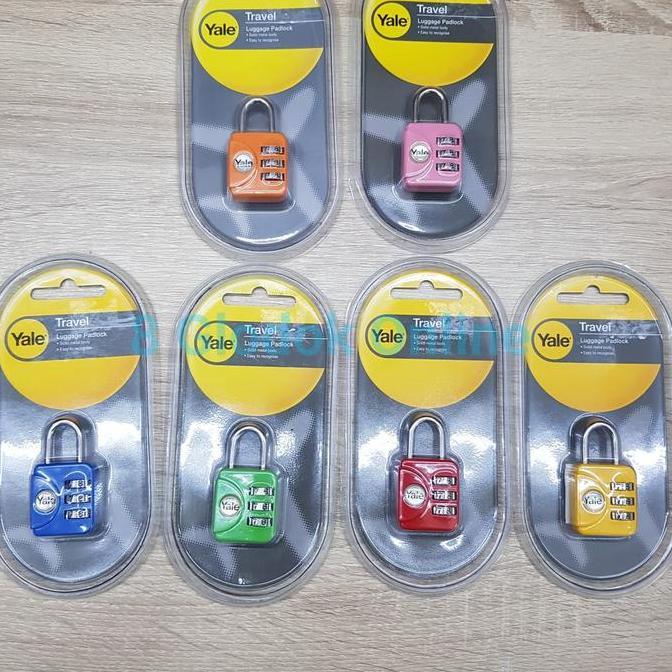 DISKON Gembok Koper Yale / Gembok Nomor Yale / Gembok Yale YP1/28/121/1 READY STOCK