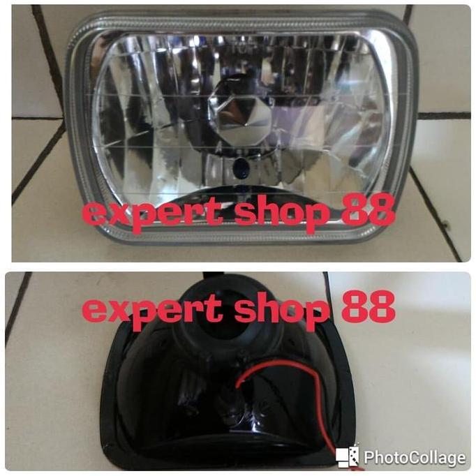 TERMURAH - head lamp /lampu depan besar kijang super /katana carry /panther 2,3 / taft gt rocky hili