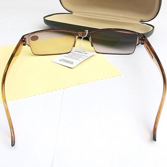 Yourp- Kacamata Baca Plus 1.00 Sd Plus 3.00 Pria Wanita Gratis Box Lensa Teduh