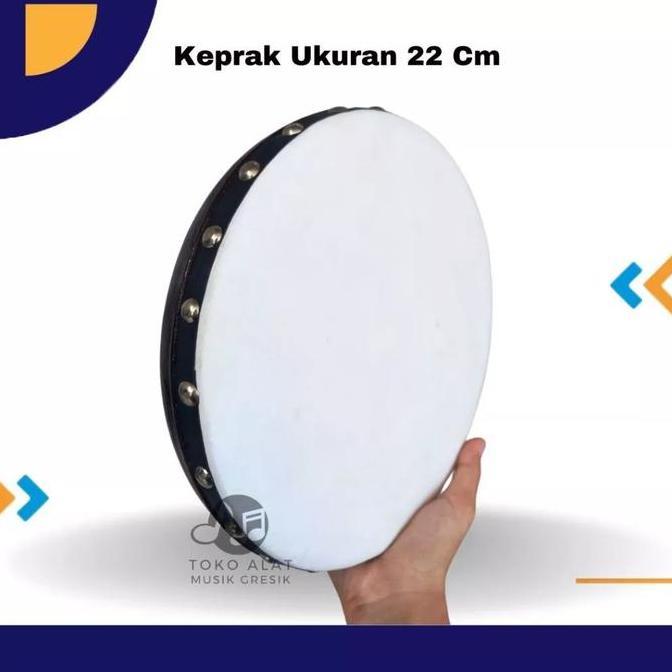 keprak hadroh ukuran 22 cm alat hadroh hadroh jepara rebana jepara
