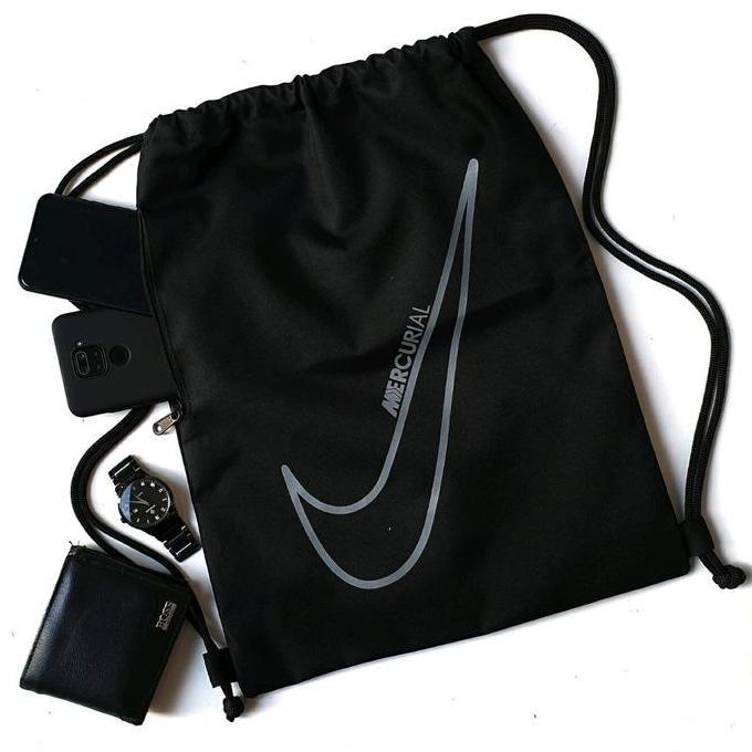 Tas Serut Sablon Distro untuk Sepatu Pria Wanita