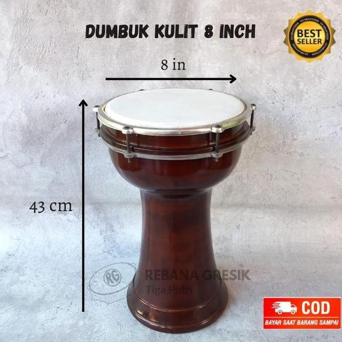 BAS DUMBUK UKURAN 10IN KULIT