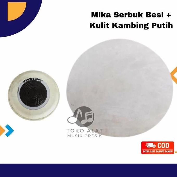 Mika Serbuk Besi Ketipung Satu Paket Kulit Tak Dut Kendang Sahi Roling Ory Gendang Dangdut Tabla Kop