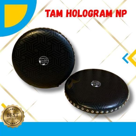 Tam Hologram NP Premium Alat Musik Hadroh Rebana Berkualitas Suara Nyaring