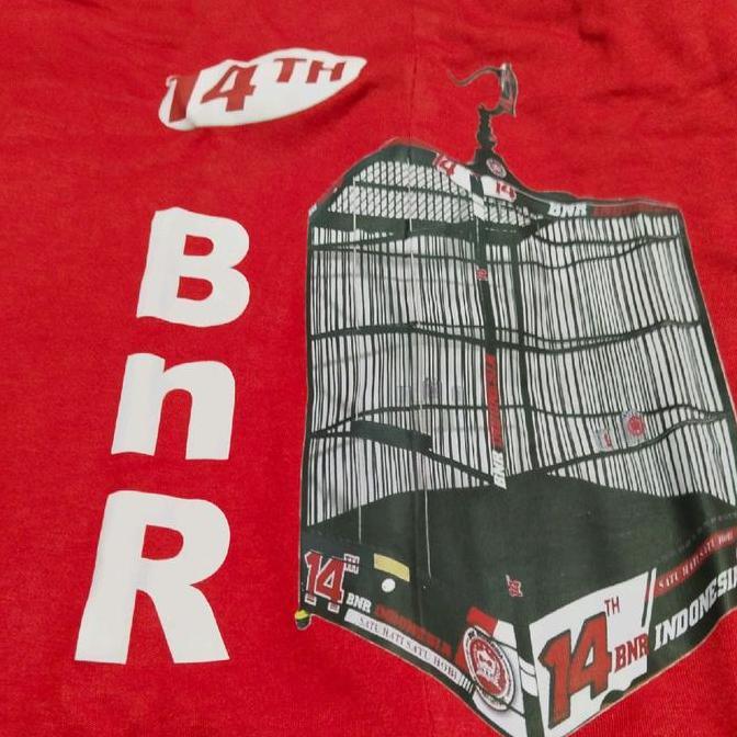TERMURAH - Krodong kaos kotak no 2 BnR 14 th original bnr
